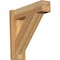 Ekena Millwork Traditional Block Rough Sawn Outlooker, Western Red Cedar, 6"W x 20"D x 20"H OUT06X20X20TRA05RWR - alternate 1